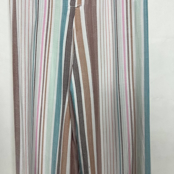 Wild Fable Multicolor Striped Wide Leg Overalls Size Small - Picture 5 of 16